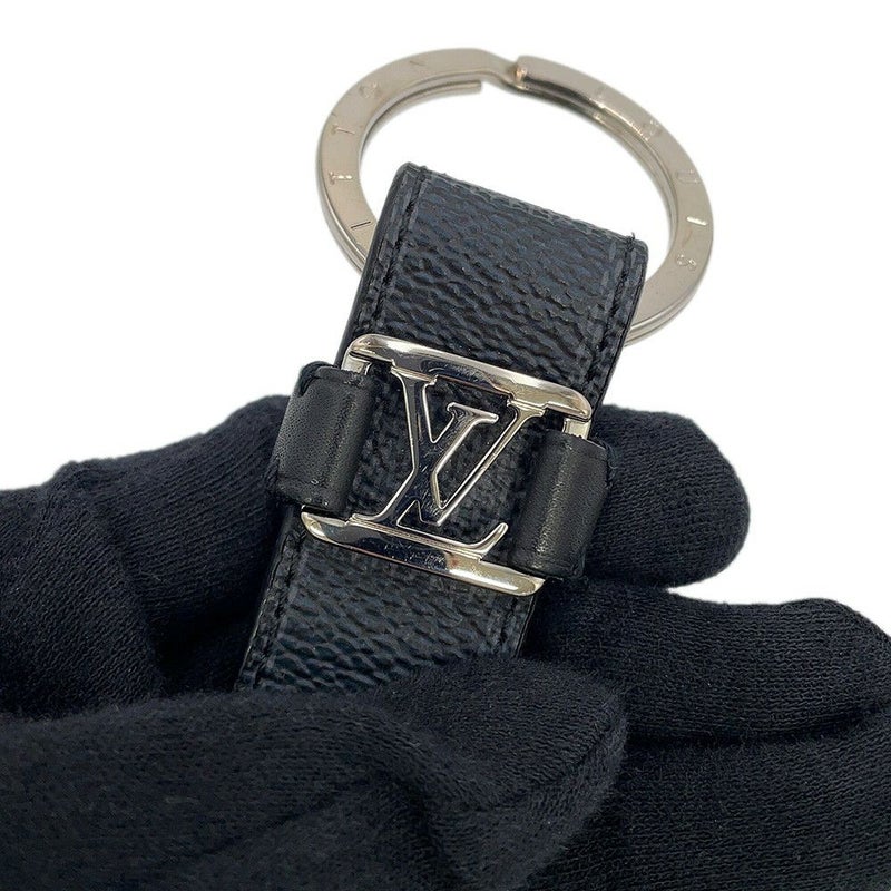 ルイヴィトン キーホルダー ダミエ・グラフィット LVドラゴンヌ M62706 LOUIS VUITTON チャーム ブラック 黒