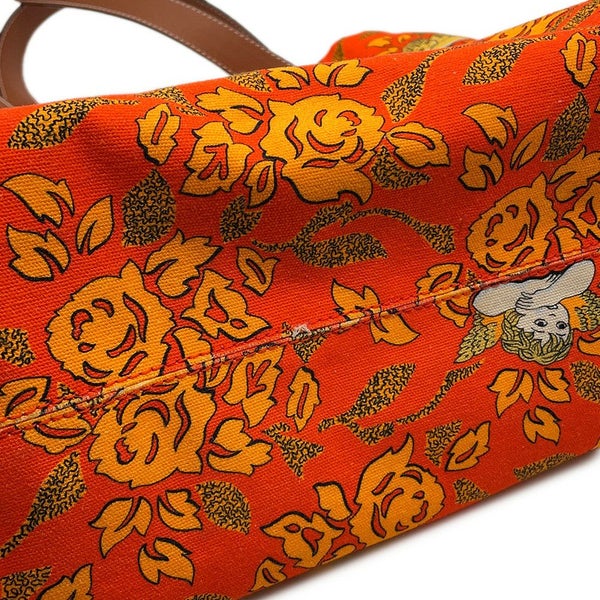 ロエベ トートバッグ パウラズ イビザ アナグラム エンジェル 天使 キャンバス/レザー LOEWE バッグ