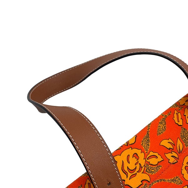 ロエベ トートバッグ パウラズ イビザ アナグラム エンジェル 天使 キャンバス/レザー LOEWE バッグ