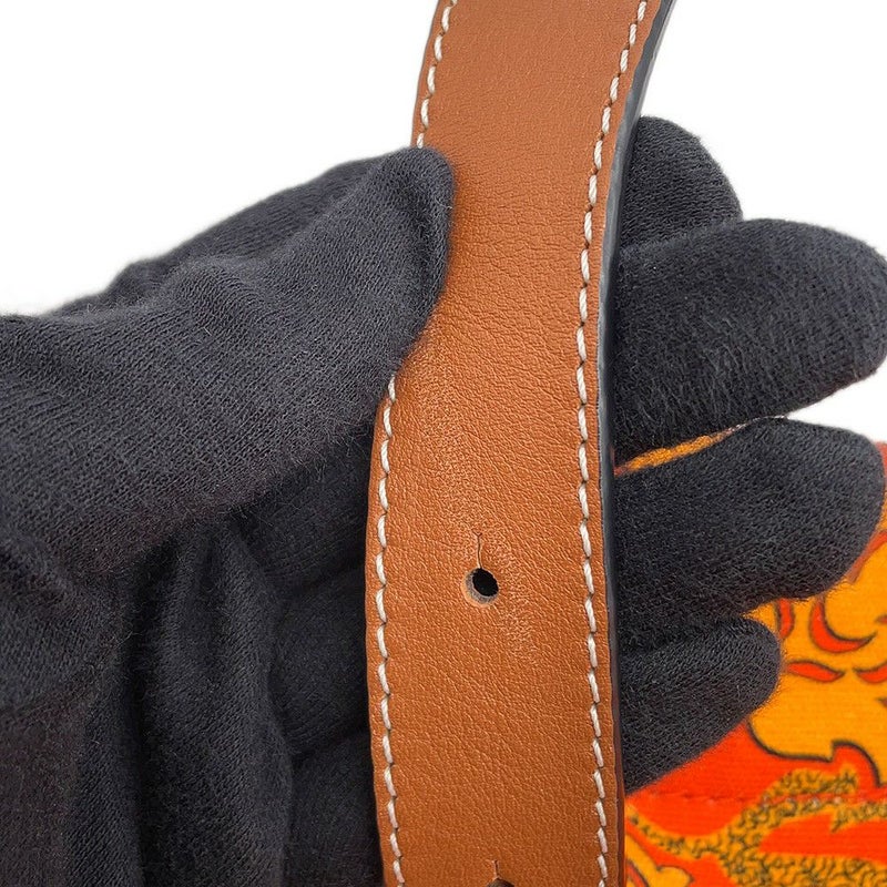 ロエベ トートバッグ パウラズ イビザ アナグラム エンジェル 天使 キャンバス/レザー LOEWE バッグ