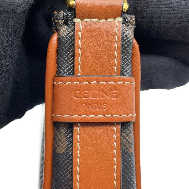 セリーヌ ハンドバッグ トリオンフ アヴァ ミニ PVC/レザー 10I602DS1 CELINE ショルダーバッグ