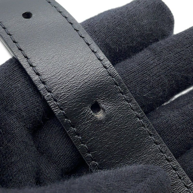 セリーヌ ショルダーバッグ トリオンフ ホリゾンタル ミディアム メッセンジャーバッグ PVC/レザー 194502CIM.38NO CELINE 黒