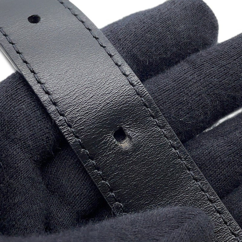 セリーヌ ショルダーバッグ トリオンフ ホリゾンタル ミディアム メッセンジャーバッグ PVC/レザー 194502CIM.38NO CELINE 黒