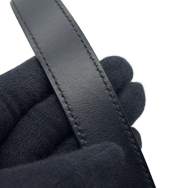 セリーヌ ショルダーバッグ トリオンフ ホリゾンタル ミディアム メッセンジャーバッグ PVC/レザー 194502CIM.38NO CELINE 黒