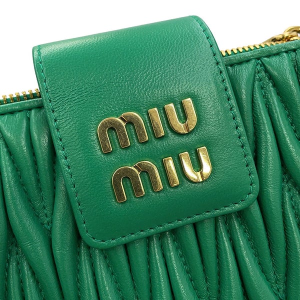 ミュウミュウ チェーンショルダーバッグ マテラッセ レザー 5BP042 Miu Miu