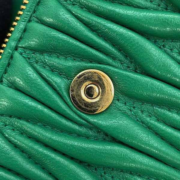 ミュウミュウ チェーンショルダーバッグ マテラッセ レザー 5BP042 Miu Miu