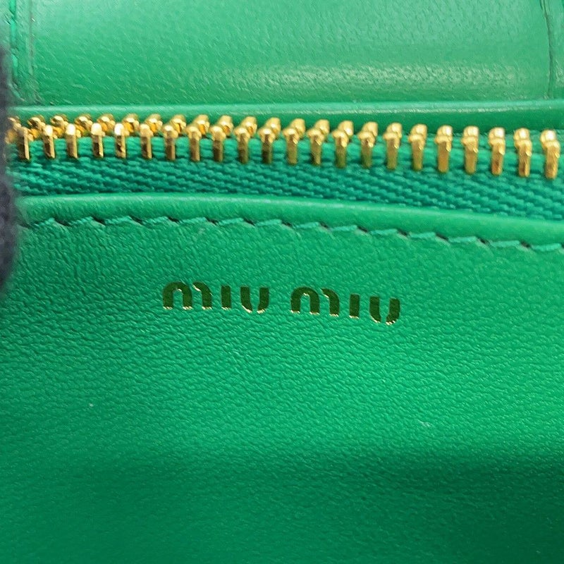 ミュウミュウ チェーンショルダーバッグ マテラッセ レザー 5BP042 Miu Miu