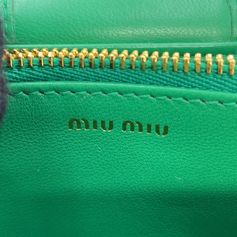 ミュウミュウ チェーンショルダーバッグ マテラッセ レザー 5BP042 Miu Miu