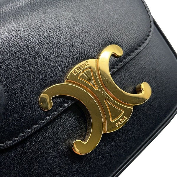 セリーヌ ショルダーバッグ ミニ クロード トリオンフ 10I513 CELINE ミニバッグ 黒
