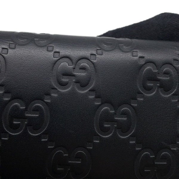 グッチ 6連キーケース グッチシマ レザー 138093 GUCCI キーケース 黒