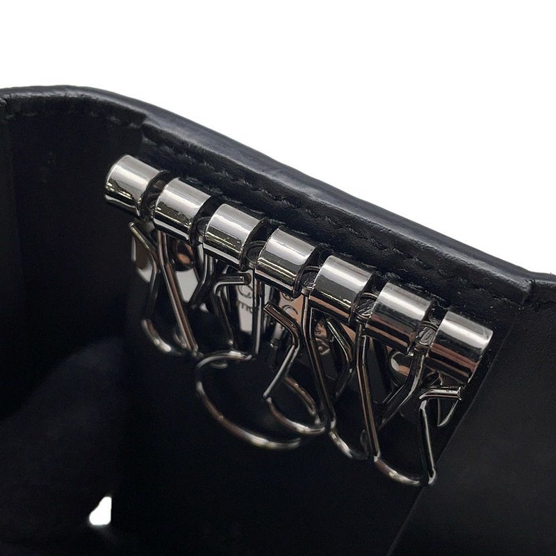 グッチ 6連キーケース グッチシマ レザー 138093 GUCCI キーケース 黒