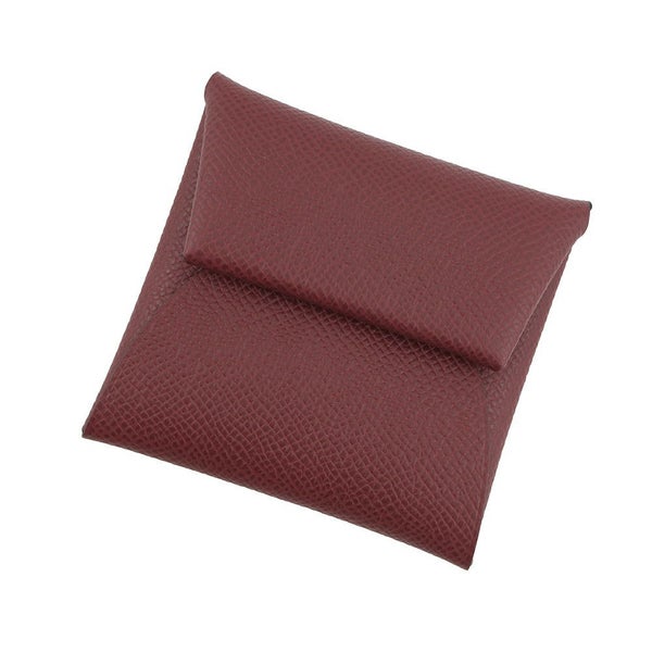 エルメス コインケース バスティア ルージュアッシュ エプソン K刻印 HERMES 小銭入れ