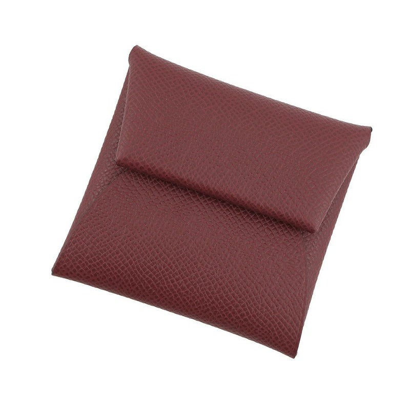 エルメス コインケース バスティア ルージュアッシュ エプソン K刻印 HERMES 小銭入れ