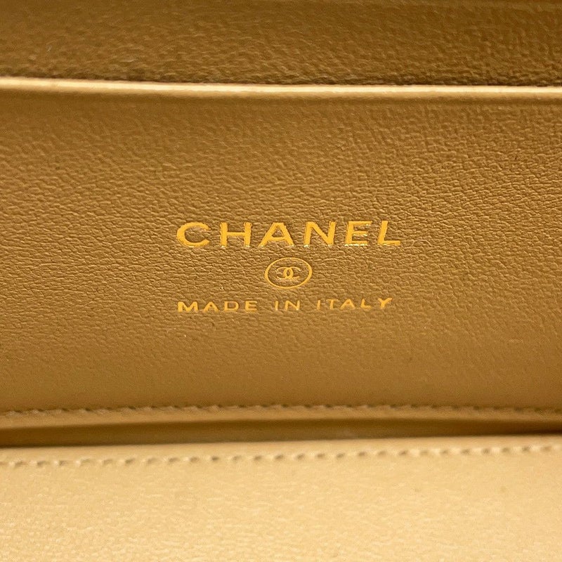 シャネル チェーンショルダーバッグ マトラッセ ココマーク ヴァニティケース ラムスキン AP2199 CHANEL