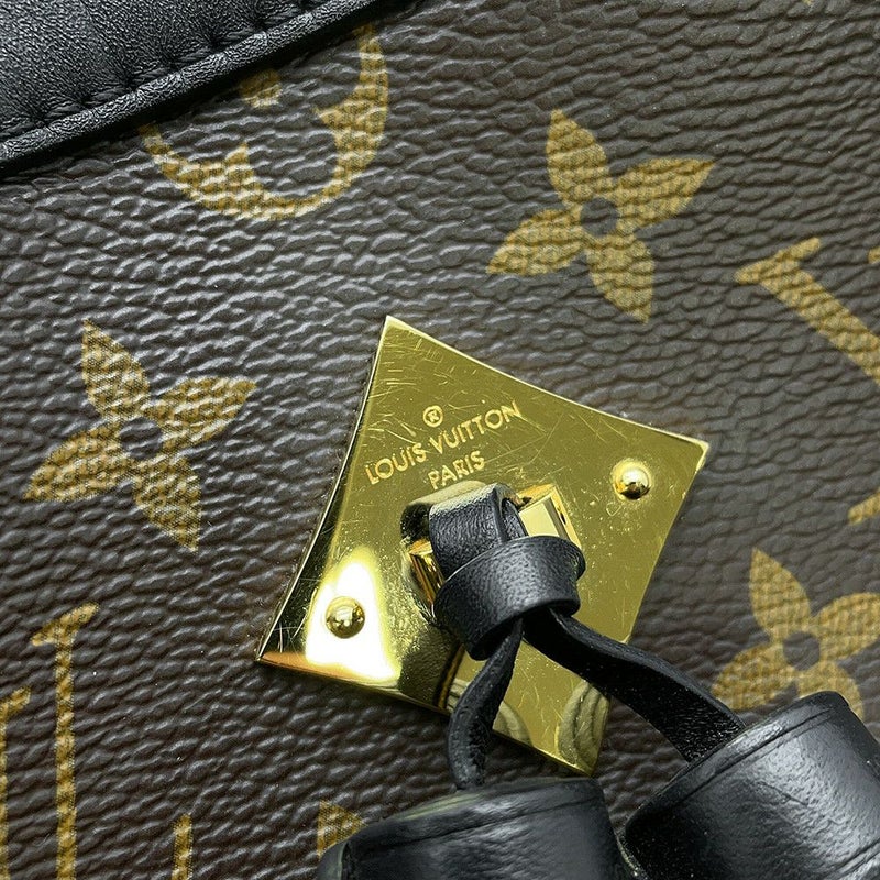 ルイヴィトン ショルダーバッグ モノグラム サントンジュ M43555 LOUIS VUITTON ヴィトン バッグ タッセル ブラック 黒
