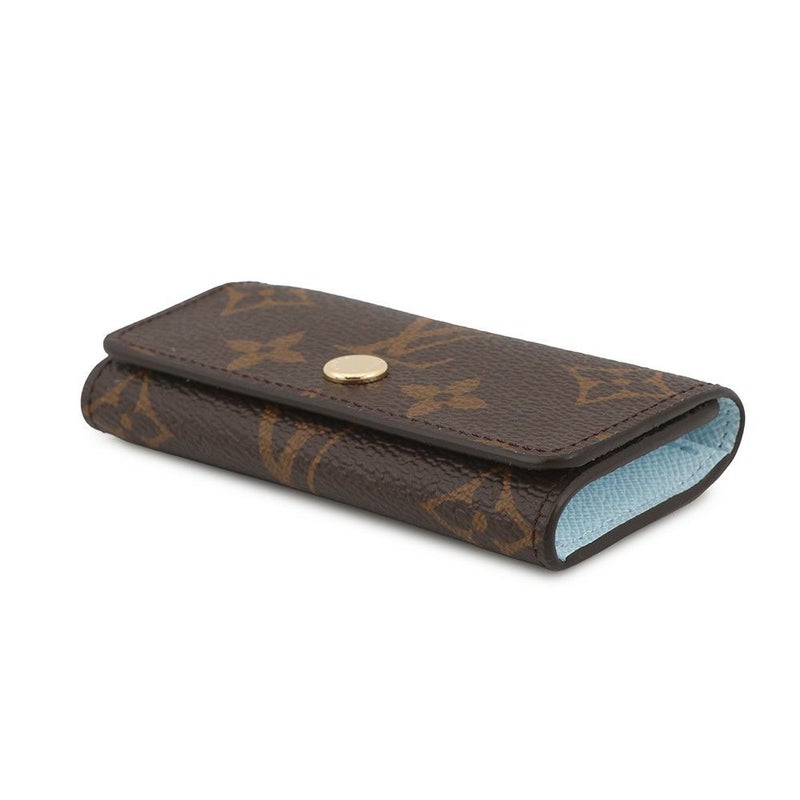 ルイヴィトン キーケース モノグラム ミュルティクレ 4 M28302 LOUIS VUITTON ヴィトン 4連キーケース ブルー 日本限定
