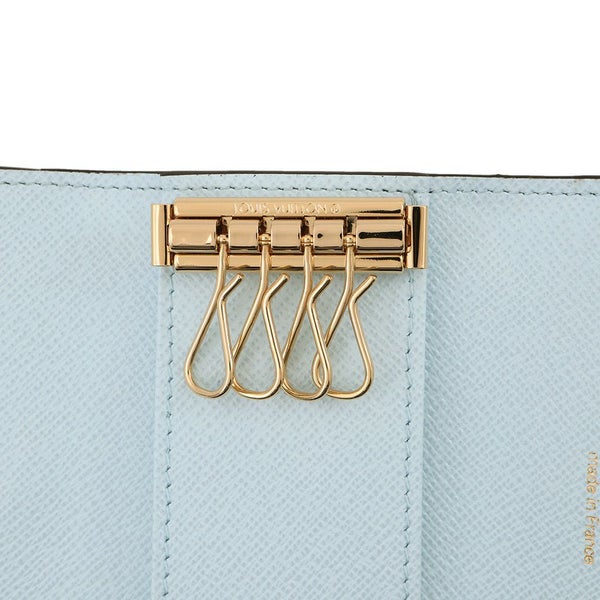 ルイヴィトン キーケース モノグラム ミュルティクレ 4 M28302 LOUIS VUITTON ヴィトン 4連キーケース ブルー 日本限定