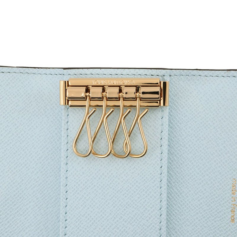 ルイヴィトン キーケース モノグラム ミュルティクレ 4 M28302 LOUIS VUITTON ヴィトン 4連キーケース ブルー 日本限定