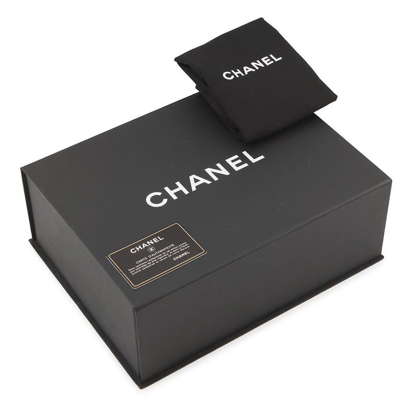 シャネル チェーンショルダーバッグ マトラッセ ココマーク ダブルチェーン ラムスキン CHANEL