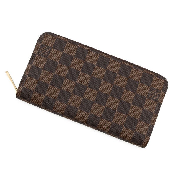 ルイヴィトン 長財布 ダミエ・エベヌ ジッピー・ウォレット N41661 LOUIS VUITTON ヴィトン 財布 ラウンドファスナー