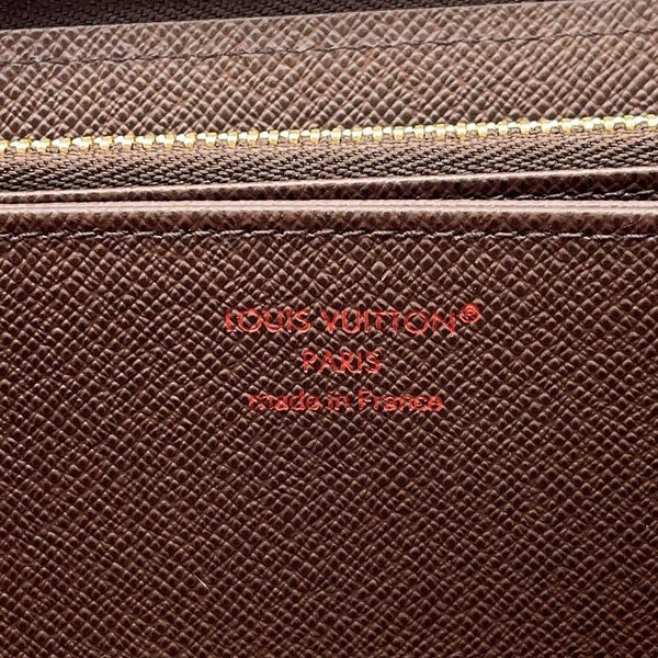 ルイヴィトン 長財布 ダミエ・エベヌ ジッピー・ウォレット N41661 LOUIS VUITTON ヴィトン 財布 ラウンドファスナー