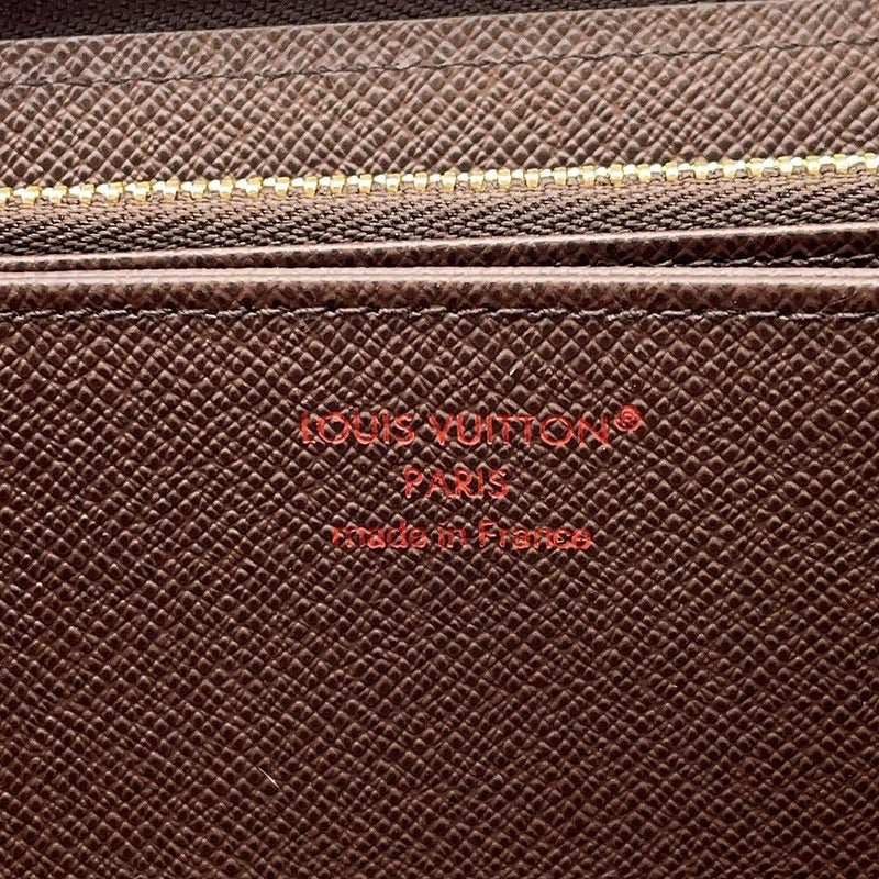 ルイヴィトン 長財布 ダミエ・エベヌ ジッピー・ウォレット N41661 LOUIS VUITTON ヴィトン 財布 ラウンドファスナー