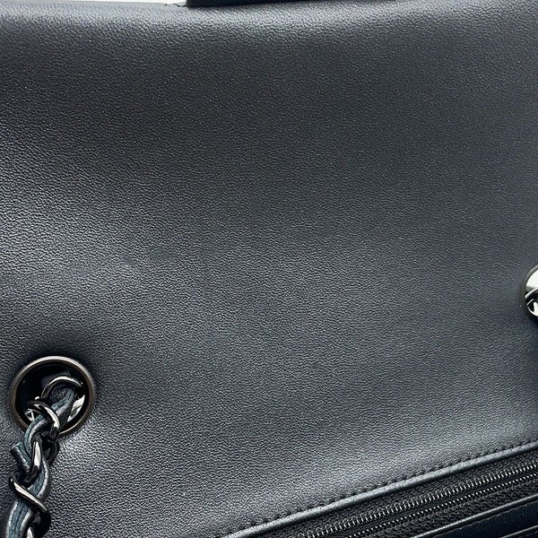 シャネル チェーンショルダーバッグ ココマーク ミニ マトラッセ 20 ラムスキン A69900 CHANEL 黒