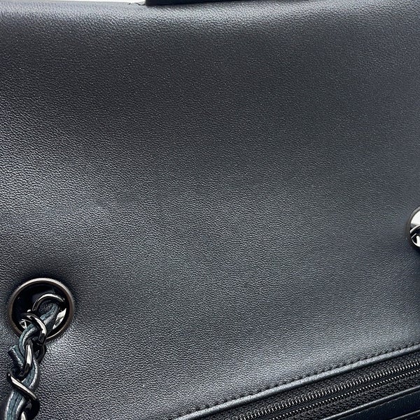 シャネル チェーンショルダーバッグ ココマーク ミニ マトラッセ 20 ラムスキン A69900 CHANEL 黒