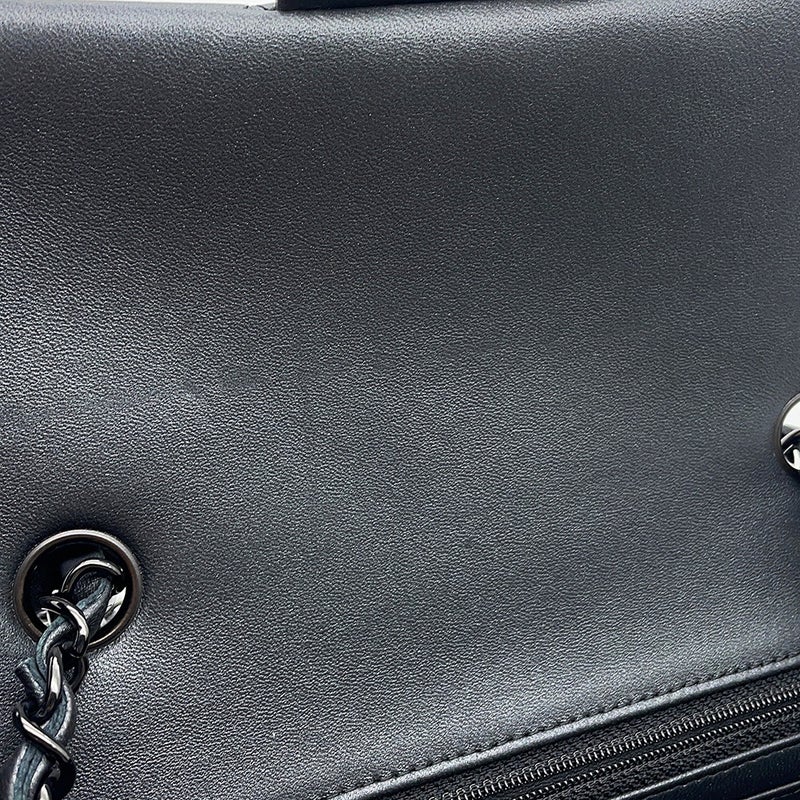 シャネル チェーンショルダーバッグ ココマーク ミニ マトラッセ 20 ラムスキン A69900 CHANEL 黒