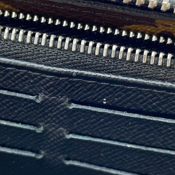 ルイヴィトン 長財布 モノグラム・マカサー ジッピー・ドラゴンヌ M69407 LOUIS VUITTON ヴィトン 財布 メンズ 黒 ブラック