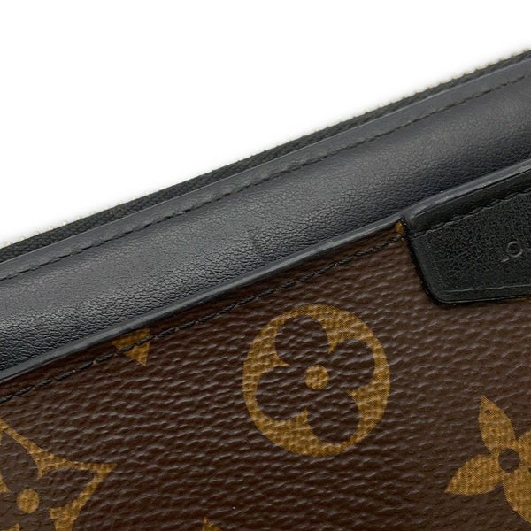 ルイヴィトン 長財布 モノグラム・マカサー ジッピー・ドラゴンヌ M69407 LOUIS VUITTON ヴィトン 財布 メンズ 黒 ブラック