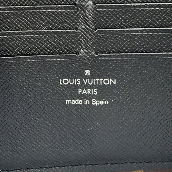 ルイヴィトン 長財布 モノグラム・マカサー ジッピー・ドラゴンヌ M69407 LOUIS VUITTON ヴィトン 財布 メンズ 黒 ブラック