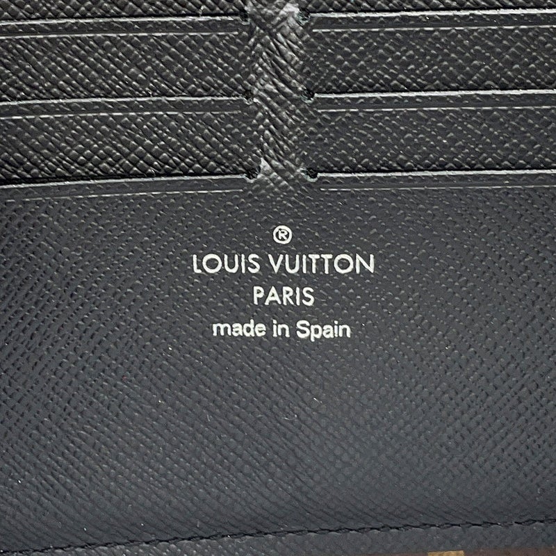 ルイヴィトン 長財布 モノグラム・マカサー ジッピー・ドラゴンヌ M69407 LOUIS VUITTON ヴィトン 財布 メンズ 黒 ブラック