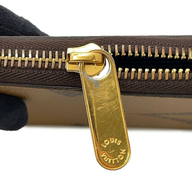 ルイヴィトン 長財布 モノグラム・ジャイアント/モノグラム・リバース ジッピー・ウォレット M69353 ラウンドファスナー ブラック 黒