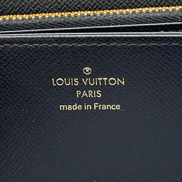 ルイヴィトン 長財布 モノグラム・ジャイアント/モノグラム・リバース ジッピー・ウォレット M69353 ラウンドファスナー ブラック 黒