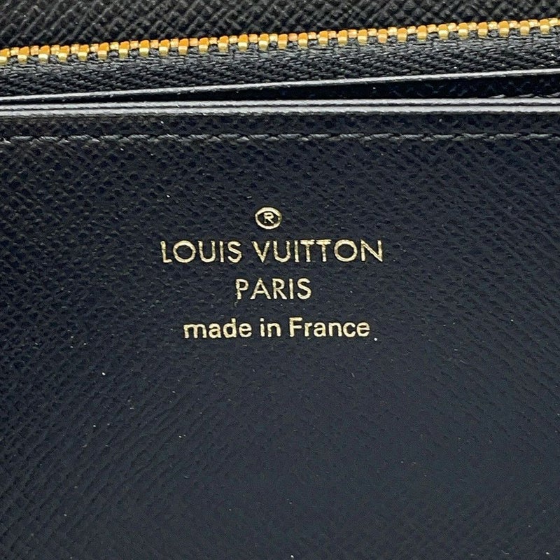 ルイヴィトン 長財布 モノグラム・ジャイアント/モノグラム・リバース ジッピー・ウォレット M69353 ラウンドファスナー ブラック 黒
