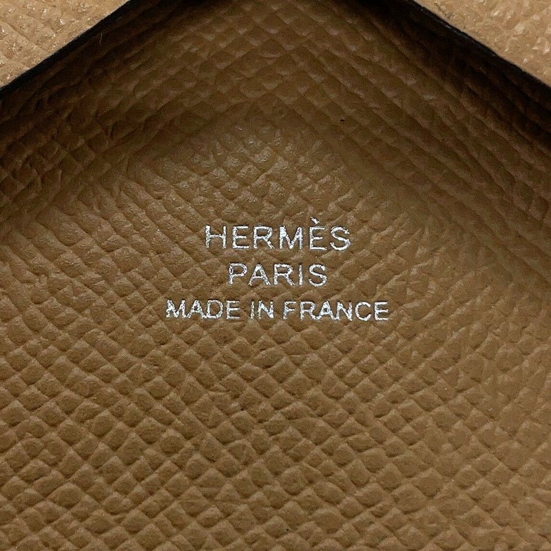 エルメス カードケース カルヴィ デュオ デュンヌ エプソン K刻印 HERMES 名刺入れ