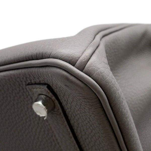 エルメス バーキン30 エタン/シルバー金具 トゴ D刻印 HERMES Birkin ハンドバッグ