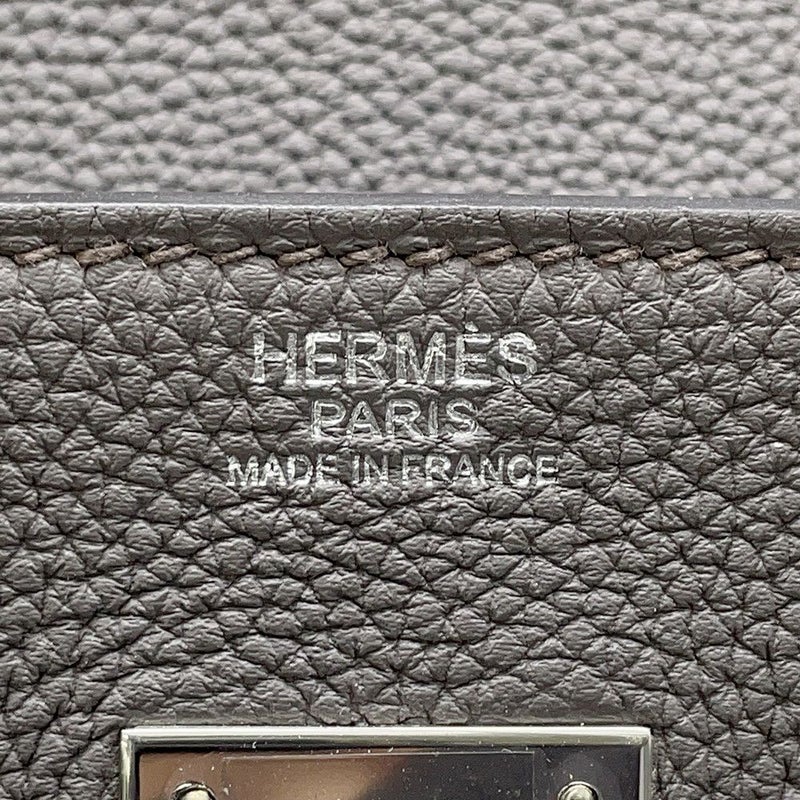 エルメス バーキン30 エタン/シルバー金具 トゴ D刻印 HERMES Birkin ハンドバッグ