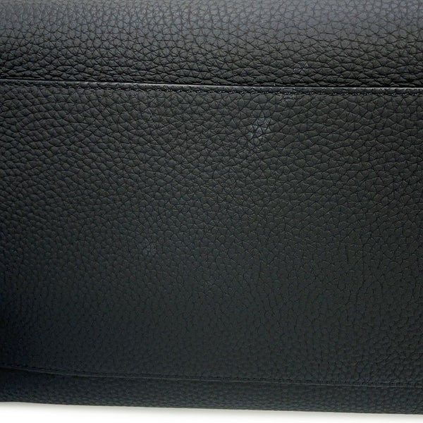 ザ ロウ ハンドバッグ ソフトマルゴー12 レザー W1586 THE ROW 2way 黒