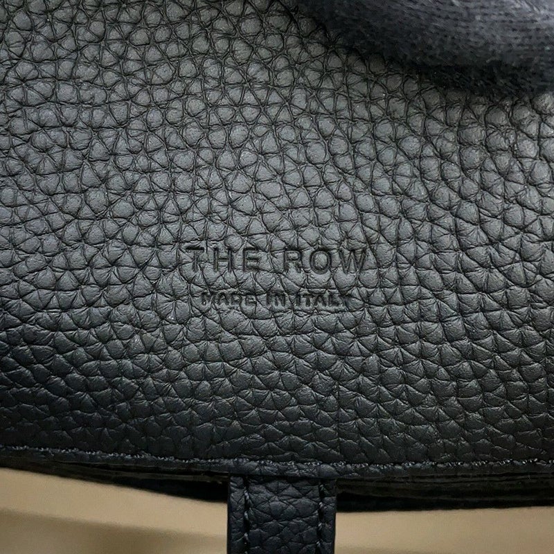 ザ ロウ ハンドバッグ ソフトマルゴー12 レザー W1586 THE ROW 2way 黒