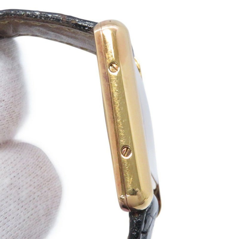 カルティエ マストタンク ヴェルメイユ SM W1004054 Cartier 腕時計 ホワイト/グレー文字盤