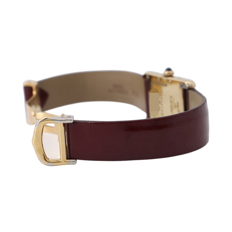 カルティエ マストタンク SM ヴェルメイユ W1013654 Cartier 腕時計 白文字盤