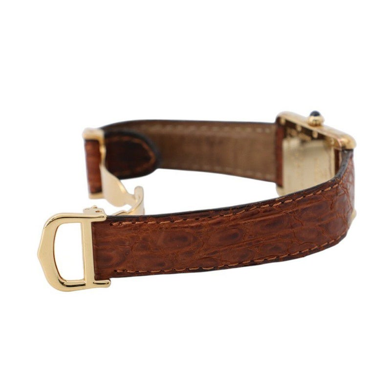 カルティエ マストタンク SM Cartier 腕時計 アイボリー文字盤