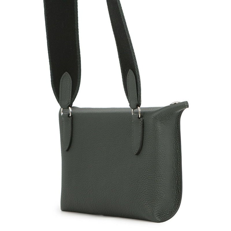 エルメス ショルダーバッグ ヴィドポッシュ ヴェールフォンセ/シルバー金具 トゴ B刻印