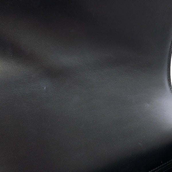 エルメス ショルダーバッグ コンスタンス3 24 ブラック/オンブレ/シルバー金具 ヴォーマダム/リザード Y刻印 黒