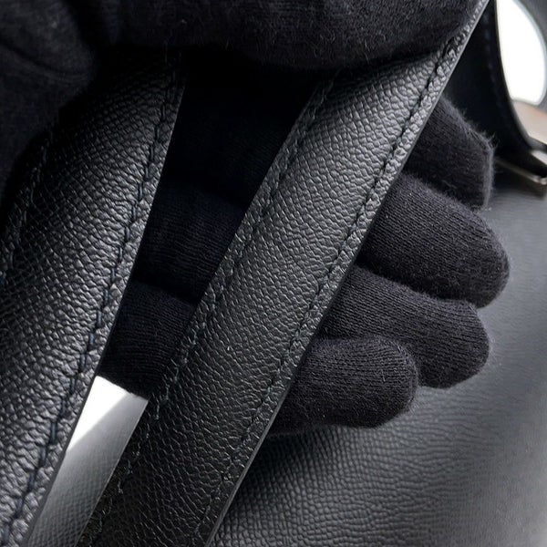 エルメス ショルダーバッグ コンスタンス3 24 ブラック/オンブレ/シルバー金具 ヴォーマダム/リザード Y刻印 黒