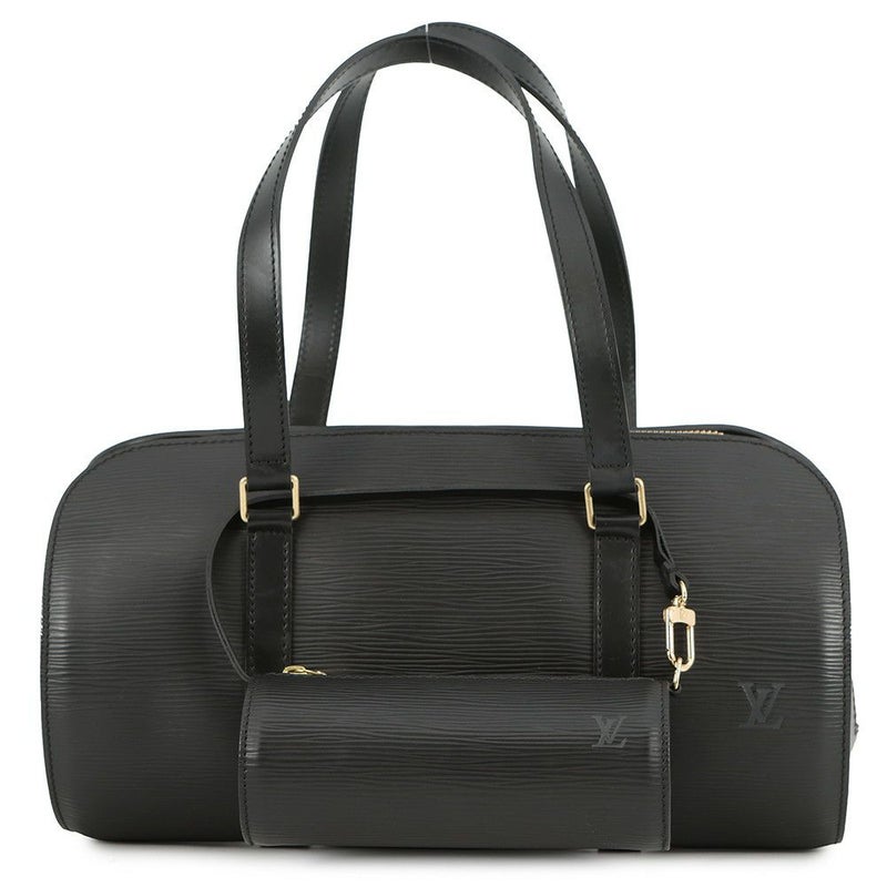 ルイヴィトン ハンドバッグ エピ スフロ M52222 LOUIS VUITTON ヴィトン バッグ ミニボストン 黒 ブラック ポーチ付き