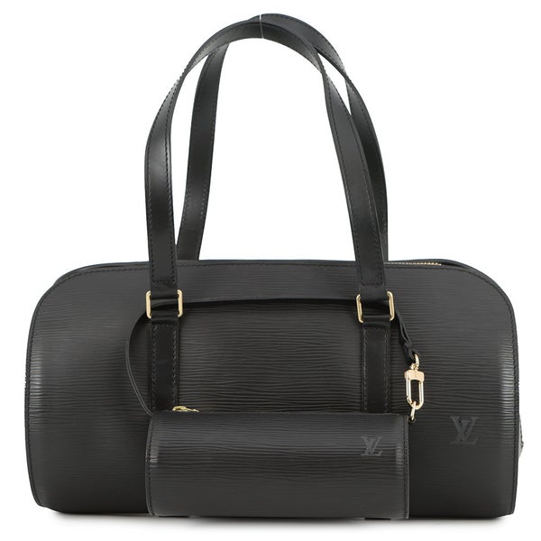 ルイヴィトン ハンドバッグ エピ スフロ M52222 LOUIS VUITTON ヴィトン バッグ ミニボストン 黒 ブラック ポーチ付き