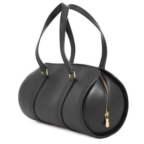 ルイヴィトン ハンドバッグ エピ スフロ M52222 LOUIS VUITTON ヴィトン バッグ ミニボストン 黒 ブラック ポーチ付き